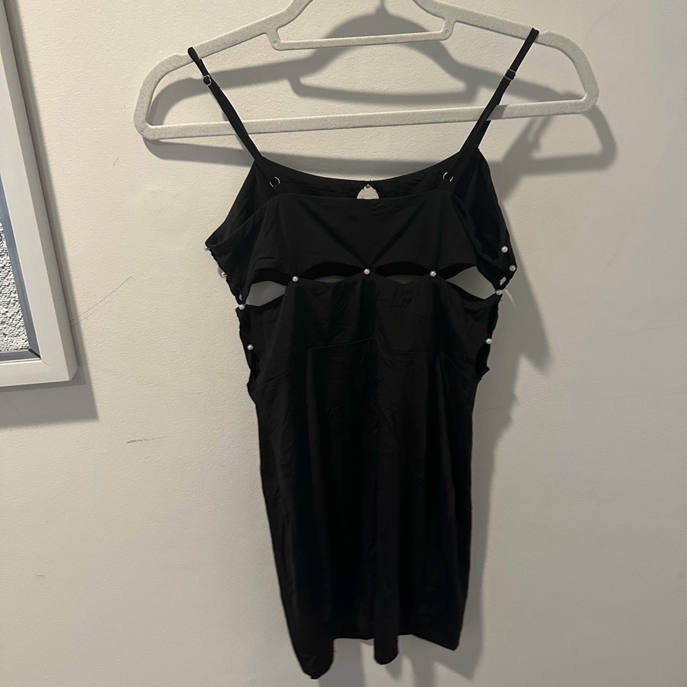 Superdown- Revolve. Celina Cut Out Dress in Black size small - Picture 7 of 7